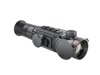 Télescope thermique de vision nocturne monoculaire avec télémètre laser, résolution 384*288 50 mm, grossissement 4X-12X, fréquence d'images 50 Hz