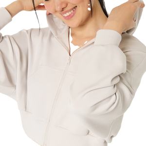 Sudadera con capucha de manga larga con estilo más vendida para mujer, sudaderas cortas informales, jerséis, moda de invierno, cuello con capucha 2026 - Product Image 5