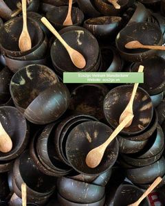 Top แนวโน้มกะลามะพร้าวชามธรรมชาติขนาดเล็กเวียดนามสำหรับเทียนแกะสลักเลเซอร์โลโก้ที่มีคุณภาพสูงสำหรับการส่งออกโดย Eco2go - Product Image 5