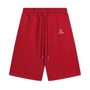 OEM Streetwear 100% Cotton Fleece Custom Logo <b>Men</b> Gym <b>Shorts</b> 5 Inch Workout <b>Sports</b> Running <b>Men's</b> Sweat <b>Shorts</b> - Product Image 1