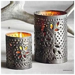 เหล็กเจาะรูสำหรับโอกาสเทศกาลคริสต์มาสและอีสเตอร์ที่ใส่ชาโลหะออกแบบลายดอกไม้งานแฮนด์เมดออกแบบได้ตามต้องการ - Product Image 6