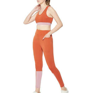 Best Quality Solid Mid Elastic Waist Custom Made <b>Women</b> Yoga Leggings Heavy Duty High Elastic Breathable Spandex/<b>Nylon</b> 220g Pants - Product Image 3