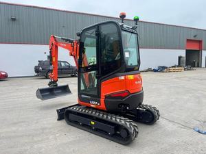 รถขุดขนาดเล็กคูโบต้าใหม่ 1 ตัน เครื่องยนต์ดีเซล ระบบไฮดรอลิก รถขุดตีนตะขาบ 1-2 ตัน สำหรับงานก่อสร้าง - Product Image 2