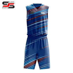 100% Polyester meilleure qualité basket-ball uniforme sport haute qualité sur mesure nouveau Design basket-ball uniforme - Product Image 6
