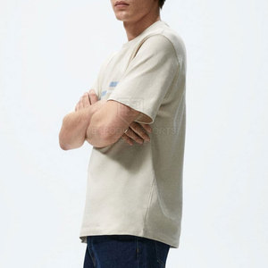 Men's Oversized Casual <b>Short</b> <b>Sleeve</b> T-Shirt 100% Cotton Breathable Eco-Friendly Summer Fashion with Customizable Design 220g - Product Image 5