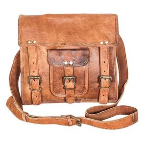 Bolso cruzado de cuero genuino para hombre, elegante bohemio, sencillo, elegante, con cierre de hebilla, al mejor precio para viajes de negocios - Product Image 3