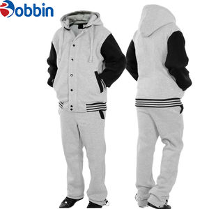 Conjunto Deportivo de Alta Calidad para Hombre, Chaqueta Universitaria Moderna y Pantalones, Personalizable, Unisex, Ropa Deportiva Lisa - Product Image 1