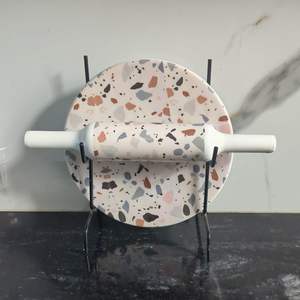 Wholesale Chakla Belan Set Kitchen <b>Rolling</b> <b>Pins</b> Pastry Boards Baking Tools Marble <b>Wooden</b> Metal Eco-Friendly for Home Kitchens - Product Image 3