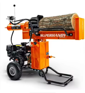 Machine à fendre le bois à moteur thermique, numérique, garantie 3 ans, conception verticale/horizontale pour ferme et forêt - Product Image 1