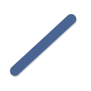 Lime à ongles professionnelle réutilisable en acier inoxydable double face à motif droit avec grain 100, conception durable - Product Image 4