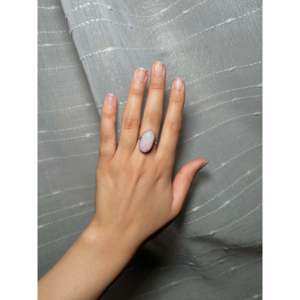 Navajo-<b>Crafted</b> Opal and Sterling Silver Ring Size 6 Cultural Collectible Jewelry - Product Image 5
