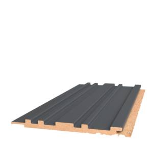 Paneles de pared de madera recubiertos de PVC MDF con diseño 3D moderno, revestimiento de pared Interior duradero para el hogar, oficina, Hotel, muebles decorativos - Product Image 1