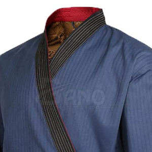 Ropa deportiva de alta calidad, uniforme de Taekwondo para hombres adultos, colores personalizados y logotipo 100% algodón, venta al por mayor - Product Image 6