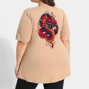 Camiseta de Alta Calidad, Ecológica, Transpirable, 100% Algodón, Corte Ajustado, para Mujer, con Logotipo Personalizado de tu Marca, Tela de 180g - Product Image 2