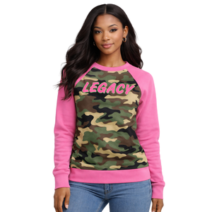 เสื้อฮู้ดแขนยาวทรงปกติสำหรับฤดูหนาว แบรนด์ Legacy  ชุดเครื่องแบบสมาคมนักศึกษาหญิง  สีชมพู สีเขียว  สำหรับนักศึกษาหญิง  สามารถเลือกสีได้ตามต้องการ  ผ้าฟลีซ - Product Image 1