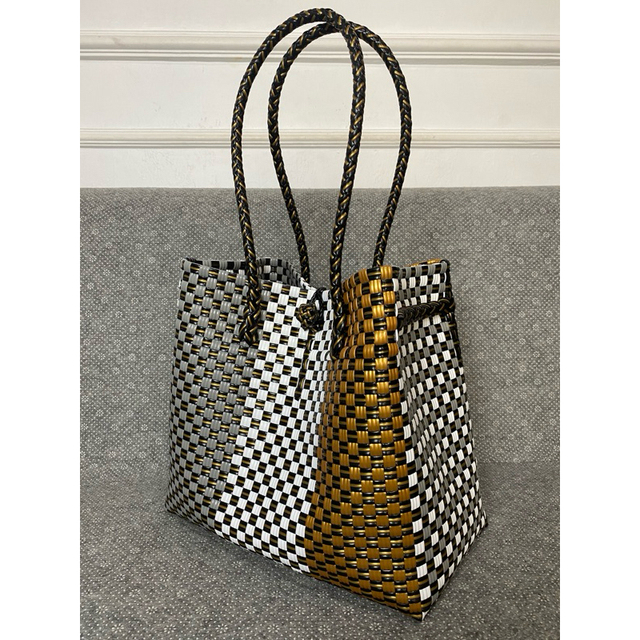 Women's Recycled Plastic Handbags From Indonesia Weaved Apparel Featuring Eco-Friendly Design