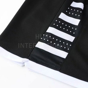 Shorts de sport respirants en polyester de haute qualité avec cordon de serrage, vente en gros, shorts de basket-ball en mesh personnalisés pour hommes - Product Image 6