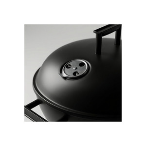 <b>Portable</b> Metal Charcoal BBQ <b>Grill</b> with Lid and Ventilation System for Garden Balcony or Camping - Product Image 3