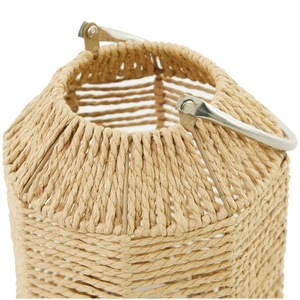 Jute Bougeoir De Noël Halloween Maison Jardin Décoration Lanterne Articles Écologiques Jute Lanterne Léger Pas Cher prix - Product Image 3