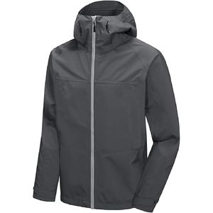 Venta al por mayor para hombre 100% Nylon Packable logotipo personalizado chaqueta impermeable de peso ligero chaqueta de nylon - Product Image 3