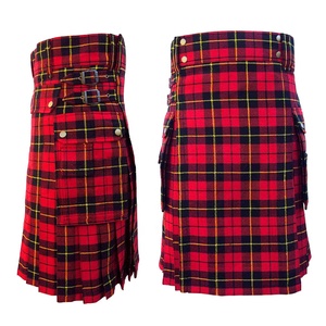 Nouveau Style professionnel hommes écossais traditionnel Tartan Kilt Top Pride Kilts haute qualité pas cher prix hommes tartan kilts Highland - Product Image 1