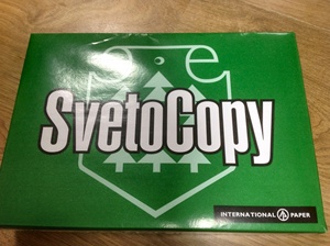 Qiyin Hot Sale Office <b>Paper</b> <b>A4</b> Copy <b>Paper</b> Svetocopy 70g 500 Sheets One Ream for Sale - Product Image 4