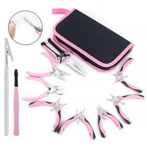 Kit de Herramientas Profesionales de Acero Inoxidable y Acero al Carbono para la Fabricación de Joyas, Incluye un Nuevo Kit de Alicates para Joyería - Product Image 5