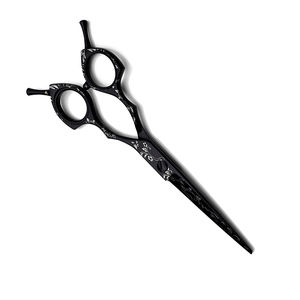 Tijeras de Peluquería con Mango de Lujo, Tijeras de Barbero con Recubrimiento de Papel, Acero Inoxidable con Filo de Navaja - Product Image 3