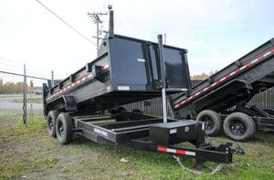 (11 toneladas) Remolque volquete agrícola de servicio pesado con motor construido para trabajos difíciles. Transporte en venta - Product Image 5