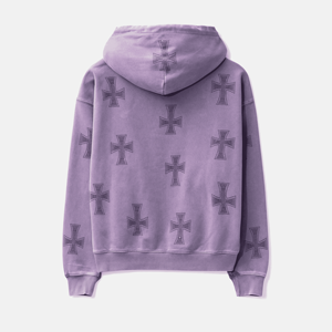 Sudadera con Capucha de Punto Personalizada para Hombre, Diseño con Pedrería, Informal, Lisa, Teñida, Cómoda, 100% Algodón, Antiarrugas - Product Image 2