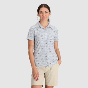 Camisa de senderismo de manga larga para mujer: tela duradera que absorbe la humedad, perfecta para aventuras al aire libre, disponible en varios colores - Product Image 2