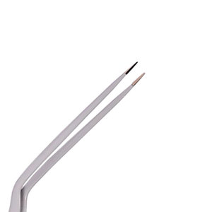 Nouvel arrivage : Forceps bipolaires réutilisables en acier inoxydable, alimentation électrique, couleur argent, taille personnalisable, logo, certifié CE, ISO13485 - Product Image 3