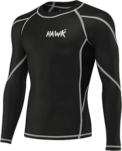 Rashguard à manches longues pour homme 180g Spandex/Polyester Respirant Impression par transfert par sublimation Service OEM - Product Image 3