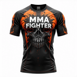 Rash Guards personnalisés MMA sublimés conçus pour l'entraînement des arts martiaux Gym Workout Combat Sports et Outstanding Athletic - Product Image 1