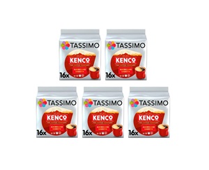 Cápsulas de Café Tassimo Kenco Americano Smooth x16 (Paquete de 5, Total 80 Bebidas) - Product Image 1