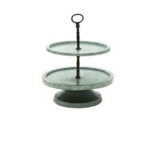 Top Tendance Haute Qualité Fer Galvanisé Gâteau Stand À La Main Cupcake Affichage Personnalisé Taille Forme Couleur - Product Image 6