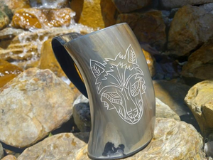 Taza Moderna de Cuerno, Innovación Natural Hecha a Mano para una Vida Contemporánea por Tradebit - Product Image 2