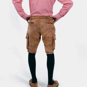 กางเกงขาสั้นหนังบาวาเรียปักลายสำหรับงานเฉลิมฉลองสไตล์เยอรมันดั้งเดิม Oktoberfest - Product Image 5