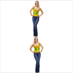 Débardeur athlétique pour femme en tissu de coton respirant pour le yoga et le fitness, idéal pour l'été - Product Image 5