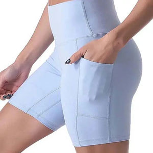 2025 Wholesale Professional Manufacturer's High Quality <b>Women's</b> Fitness Yoga Wear Bra & <b>Shorts</b> Set Top Factory Rates for Gym Use - Product Image 6