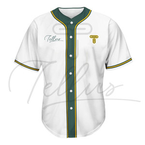 Camiseta de Béisbol para Mujer, Personalizada, 100% Poliéster, de Secado Rápido, Transpirable, de Manga Corta, Cómoda, para Deporte - Product Image 5