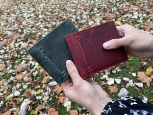 High Quality Classic Vintage Leather <b>Wallet</b> WML-0014 <b>Small</b> Slim Bifold with Multi-Card Slots Money Clip <b>Men's</b> Anti-Theft <b>Wallet</b> - Product Image 3