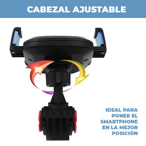 Soporte Universal para Teléfono Celular de Bicicleta con Seguimiento Inteligente, 360 Grados, Impermeable, Flexible, de Silicona, con Imán Potente de Calidad - Product Image 2