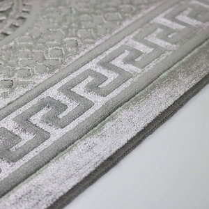 เสื่อสวดมนต์อิสลามแบบธรรมดาพับได้มีพนักพิงมุสลิมเซจาดาห์สำหรับเดินทางและรถยนต์ซักได้ - Product Image 6