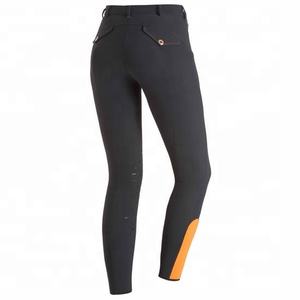 Gran oferta de pantalones ecuestres para mujer, parche en la rodilla, ropa de espectáculo personalizada a granel, venta al por mayor, pantalones para montar a caballo - Product Image 5
