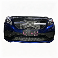 Suku Cadang Mobil Bekas Rakitan Bagian Depan (Front Nose Cut Assembly) Full Set untuk GLE63 AMG W166 Bumper Universal Fitment Garansi 3 Bulan