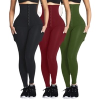 Leggings respirants taille haute pour femmes Leggings Shapewear Leggings sans couture de contrôle du ventre pour les femmes