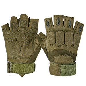 Fabricante de fábrica de etiqueta privada Guantes de levantamiento de pesas Venta caliente Medio dedo Culturismo Fitness Gimnasio Guantes de levantamiento de pesas - Product Image 1