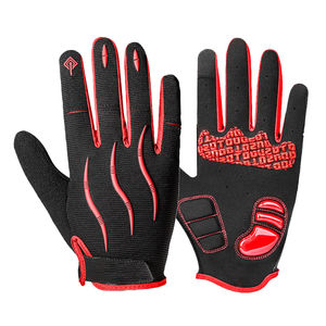 Gants de cyclisme imperméables respirants à doigts entiers, couleur personnalisable, OEM, mitaines VTT avec design rembourré antidérapant pour les sports de plein air - Product Image 1