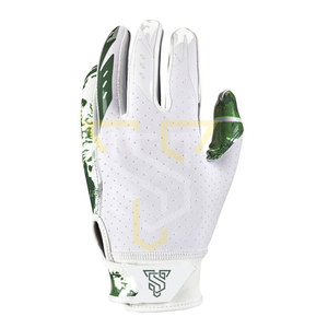 Gants de football américain unisexes et confortables faits à la main au Pakistan - Product Image 4